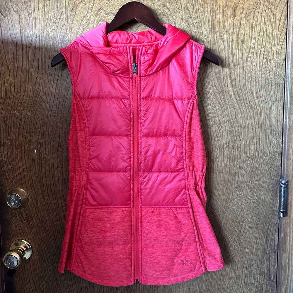 The North Face salmon colored Women's Vest